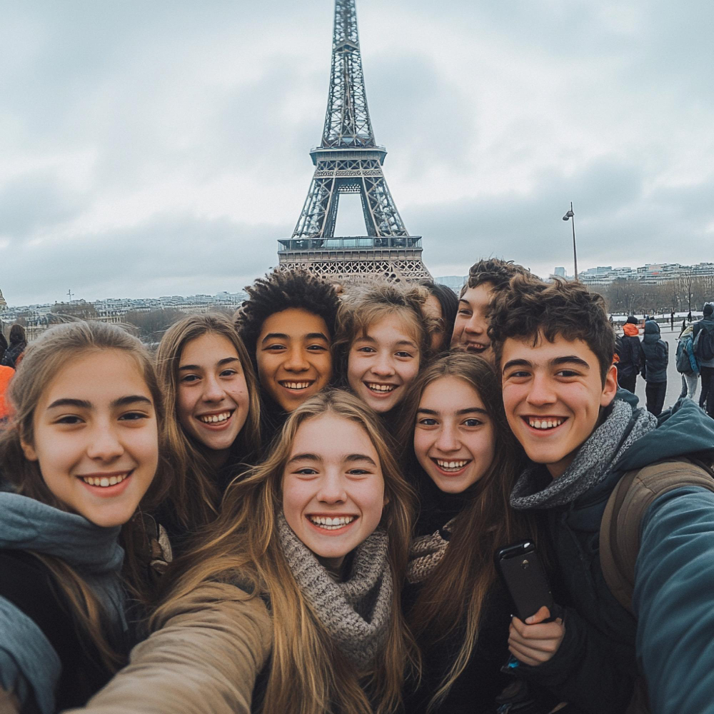 Programa escolar en París, Francia 