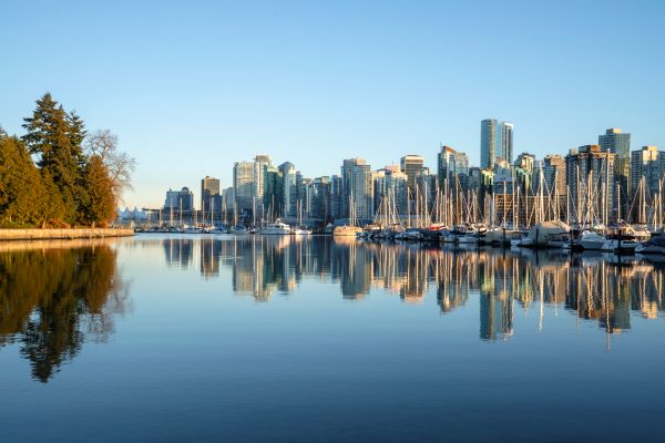 looking vancouver from park