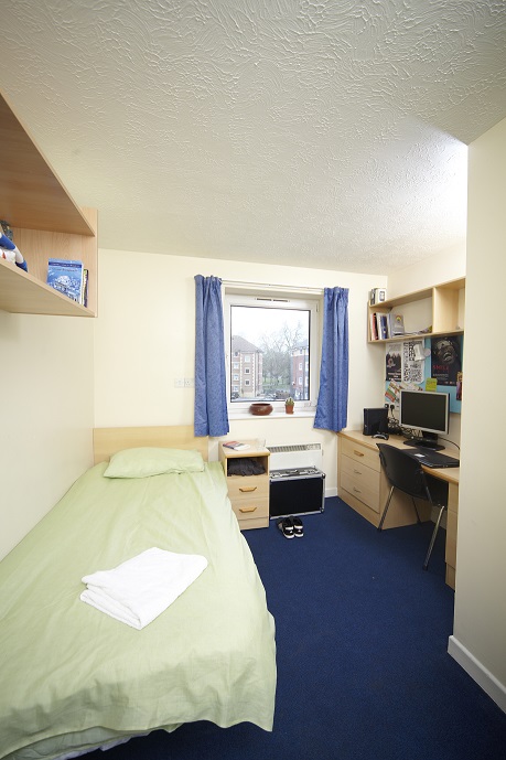 residential accommodation kimber hall 22 residential accommodation bedroom copyright Southampton Solent University